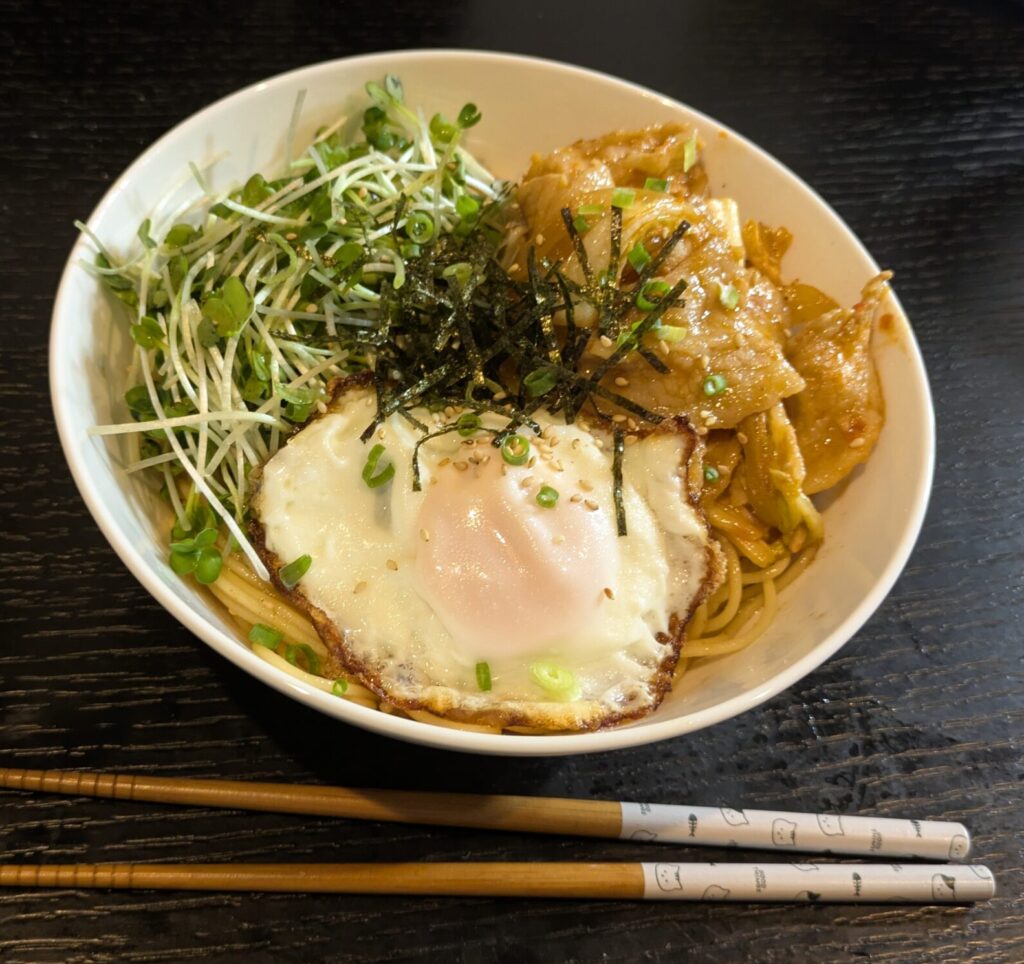 まぜそばアレンジ